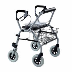 Déambulateur à roulettes bariatrique XXXL - 63 cm