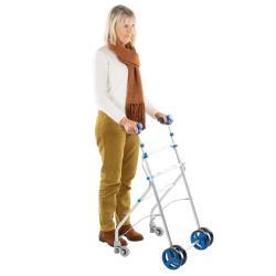 Déambulateur ultra léger à 4 roues ROLLATINO - 60 cm