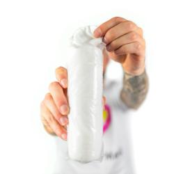 Disque à démaquiller 100% coton - Sachet de 80 - Blanc - 6 cm