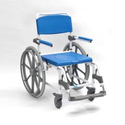 Fauteuil de douche Aston grandes roues - 42 cm