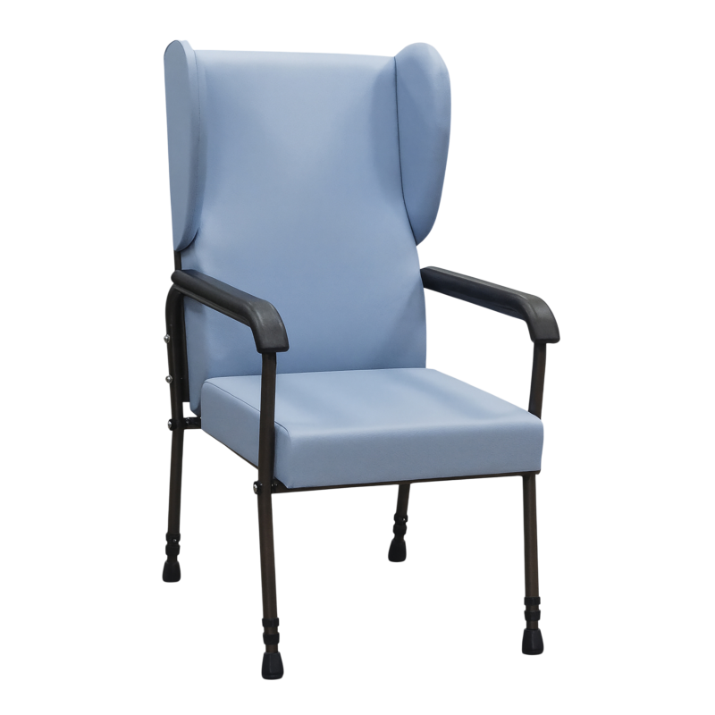 Fauteuil de repos à hauteur variable Saranda - Bleu - 62 cm