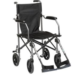 Fauteuil de transfert ultra pliant Travelite - Noir - 65 cm