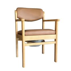 Fauteuil garde-robe en bois Warwick - Beige - 45 cm