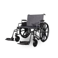 Fauteuil roulant bariatrique manuel XXL gris anthracite largeur - gris anthracite - 127 cm