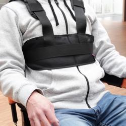 Gilet de maintien respirant pour fauteuil roulant