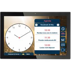 Horloge Calendrier BBrain Family G2 - Noir - 21,6 cm