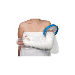 Housse de protection pour douche - Blanc
