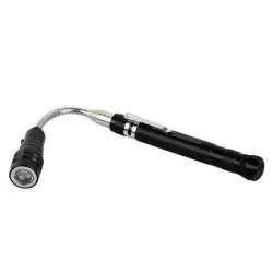 Lampe télescopique à tête flexible - 17 à 56 cm