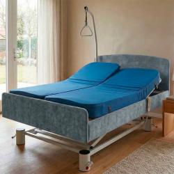 Le lit médicalisé design double APLOS - Marine - 270 kg