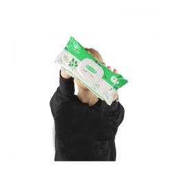 Lingette médicale désinfectante sans alcool ASEPTONET - Sachet de 100