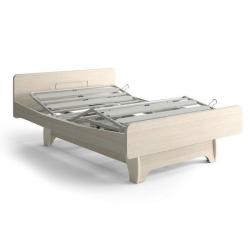 Lit médicalisé XXL Divisys - Winncare - Chêne moirée - 270 kg