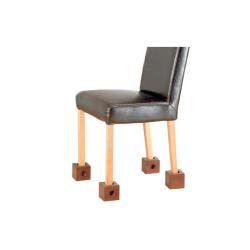 Lot de 4 réhausseurs de chaise blox - 1,6 cm