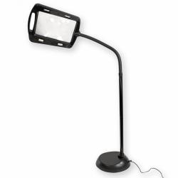 Loupe lampe de lecture sur pied de 1,5 m - 34,5 cm
