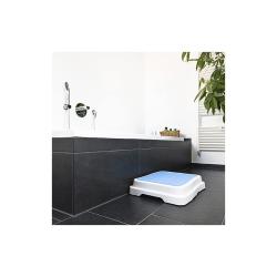 Marche d'accès baignoire - Blanc et bleu - 190 kg