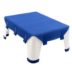 Marche pied et tabouret de bain Aquatec Step Invacare - Blanc ou Bleu - 150 kg