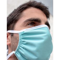 Masque tissu lavable à nouer anti-projections - Taille : Universel - Universel