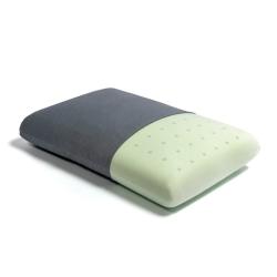 Oreiller à mémoire de forme et taie respirante Dermofresh - 70 x 40 cm