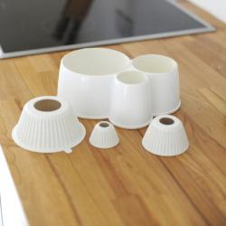 Ouvre bouteilles/bocaux Spill Not - Blanc - 25 cm