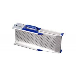 Paire de rampes d'accès pliables FEAL - 150 cm - Norme ERP - Aluminium - Poids max supporté : - 300 ou 400 kg