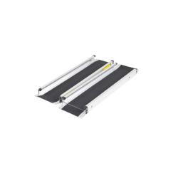 Paire de rampes d'accès télescopiques éco - 110 à 183 cm - Norme ERP - Aluminium - Poids max supporté : - 275 kg