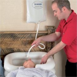 Poche avec douchette Ez - Blanc - 60 cm