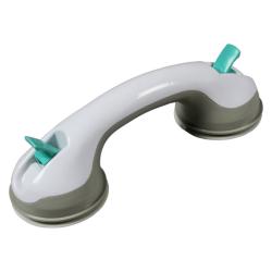 Poignée de bain économique à ventouses - Blanc - 70 kg