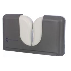 Porte canne mural Dropmenot - Gris / Blanc - 7 cm