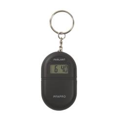 Porte-clés parlant avec horloge