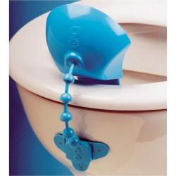 Protection anti-éclaboussures pour WC - Bleu