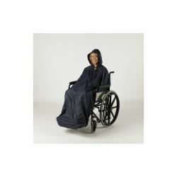 Protection intégrale sans manches fauteuil roulant - Taille : L - Bleu - L