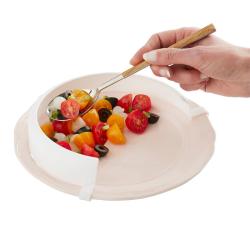 Rebord d'assiette incurvé - 3,3 cm