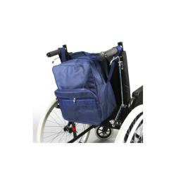 Sac pour fauteuil roulant universel - Bleu - 30 cm