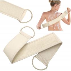 Sangle lave-dos en bambou 3en1 - Beige - 82 cm