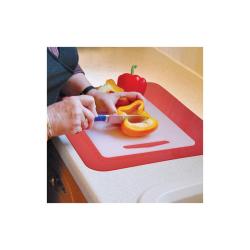Set de table antidérapant rectangulaire 35 x 25 cm - Rouge - 25 cm