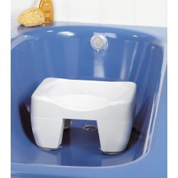 Siège de bain et réducteur de baignoire - Blanc - 31 cm