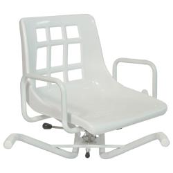 Siège de bain pivotant Dakara - Blanc - 35 cm