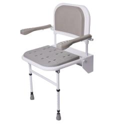 Siège de douche mural rabattable Banwell - 38 cm