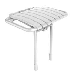 Siège de douche rabattable Bama - Gris foncé - 41 cm