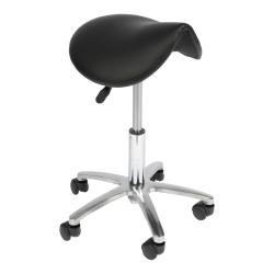 Siège ergonomique à roulettes Varberg - Noir - 110 kg
