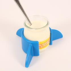 Support antidérapant Yaourts - Blanc
