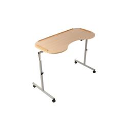 Table de lit ajustable en hauteur et largeur - 48 cm