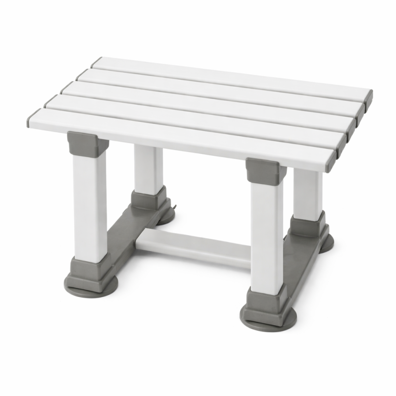 Tabouret de bain pour baignoire avec ventouses - 29 cm