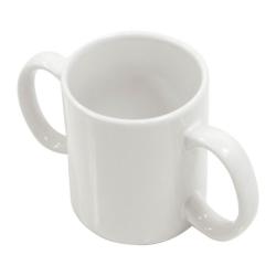 Tasse en céramique avec deux anses - 10 cm