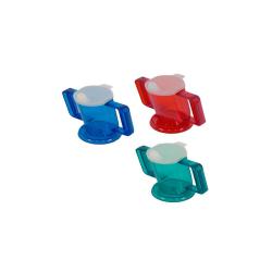 Tasse ergonomique avec anse HandyCup 23 cl - Bleu - NA