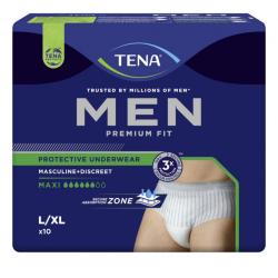 TENA Men Premium Fit (Niveau 4) Taille L - Taille : L - 95 - 125 cm