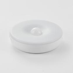 Veilleuse LED ronde à détection de mouvements - 8 cm