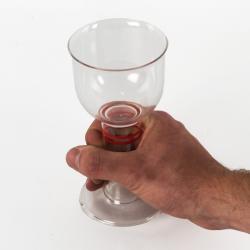 Verre à pied ergonomique Etac Tasty - Transparent - 16.7 cm