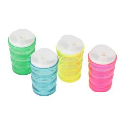 Verre anti-renversement coloré 20 cl - Jaune - NA