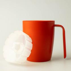 Verre anti-débordement Sasscup - Rouge - 11 cm
