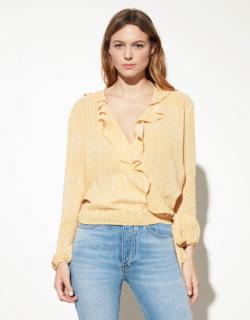 Blouse Blondie - YELLOW SNAKE